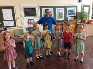 Mr Dan teaching skipping workshops in Doncaster, South Yorkshire
